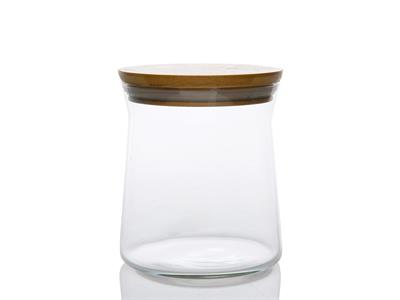 Olla КУТИЯ ЗА СЪХРАНЕНИЕ Средна Бамбук 800 ml Beige