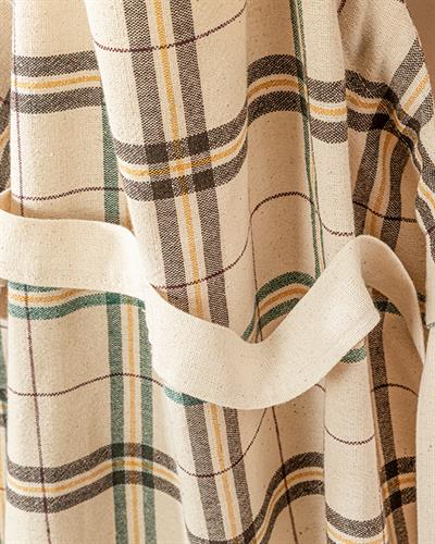 Orbit Кухненска Престилка Памук 85x65см Бежов - Зелен