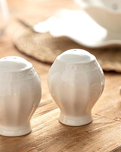 Oria Съд За Поправки Порцелан, Бяло, 5 X 5 X 7,5 Cm