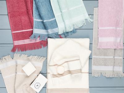 Orient ХАВЛИИ ЗА РЪЦЕ Пес на райета 30x40 cm Light Gray