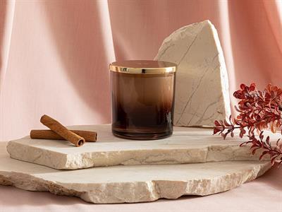 Ornella Scented Candle 220 g Yellow-Brown