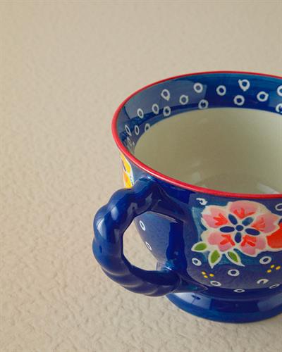 Ornella Чаша Керамика 400 мл Морскосин