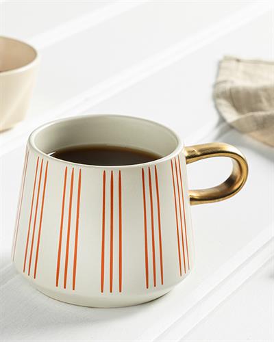 Orsa Чаша Stoneware, Оранжево,, 350 Ml