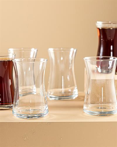 Osaka Чаена Чаша 6 Бр., Стъкло, Прозрачен, 155 Ml