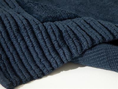 Oscar Постелка За Баня Памучен 60x90 см Морскосин