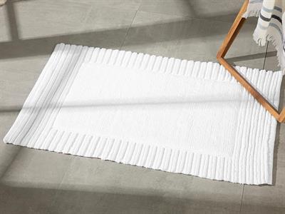 Oscar Постелка За Баня Памучен 60x90 см Бял