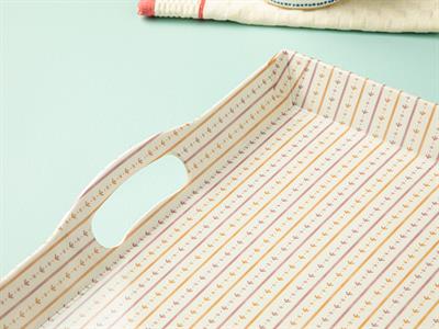 Other Lines Табла Меламин, Горчица-Розово, 48 X 32 Cm