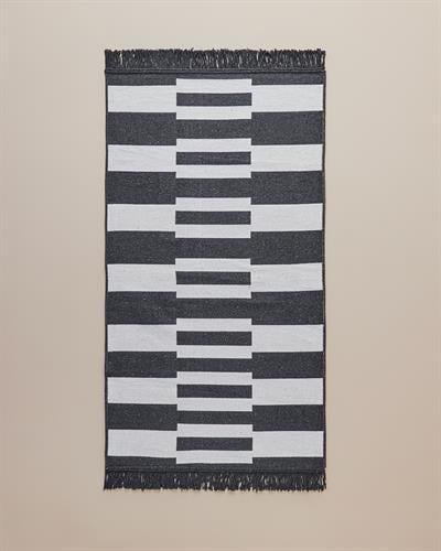 Ottica Тъкан Килим 80x150 cm Антрацит