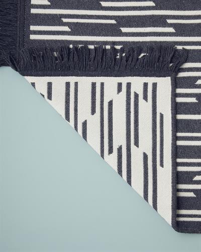 Owia Тъкан Килим 80x150 cm Антрацит