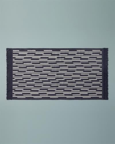 Owia Тъкан Килим 80x150 cm Антрацит