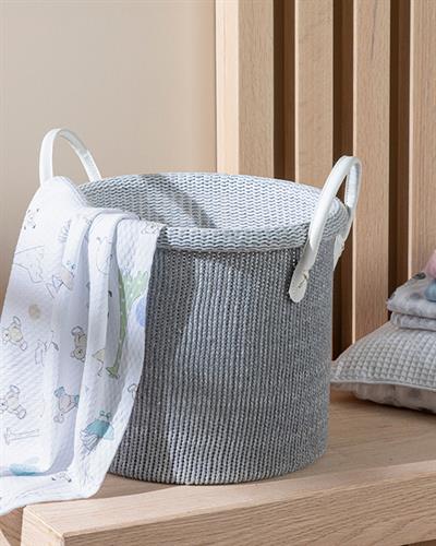 Oxford Кошница Сиво, 28 X 28 X 25 Cm