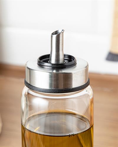 Oyster Шише За Олио Съхранение Стъкло 300 мл Прозрачен