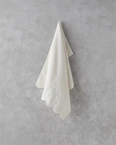 Oyster Кърпа За Лице Памучен 50x80 см Екрю