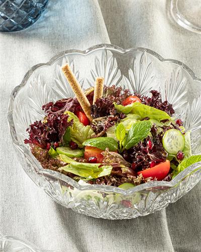 Pablo Купа За Салата Стъкло, Прозрачен, 22 Cm