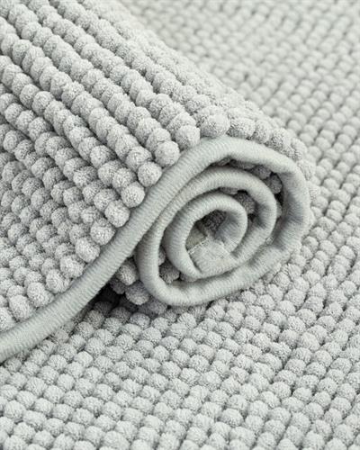 Paige Постелка За Баня Макарони, Полиестер, Сиво, 50 X 80 Cm