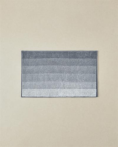 Paige Постелка За Баня Преливащ се с вид на спагети Полиестер 50x80 см Сив