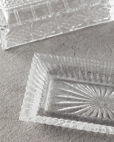 Pain Съд За Масло Стъкло 6 см Прозрачен