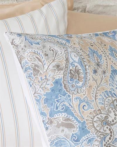 Paisley Charm Калъфка За Възглавница 2 бр. Памучен 50x70 см Син