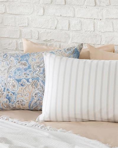 Paisley Charm Калъфка За Възглавница 2 бр. Памучен 50x70 см Син