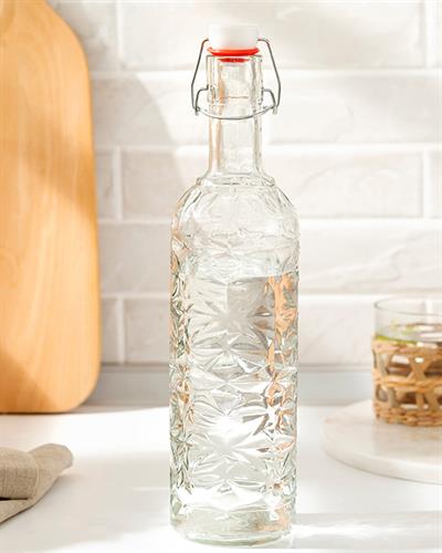 Palin Glass Bottle 1100 ml Transparent