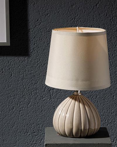 Palin Абажур Порцелан 12x12x24 см Бежов