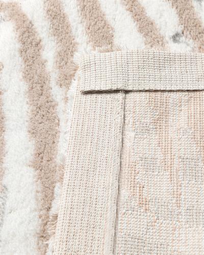 Palm Trees Постелка За Баня Памучен флош 60x90 см Бежов - Сив - Кремав