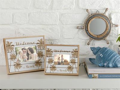 Palm Trees РАМКА Мдф White