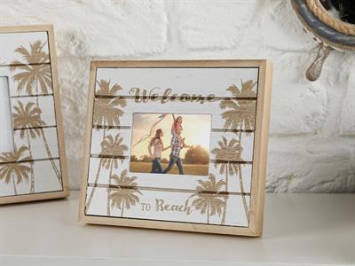 Palm Trees РАМКА Мдф White