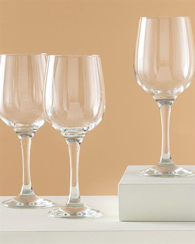 Palma Чаша 3 Бр., Стъкло, Прозрачен, 395 Ml