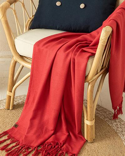 Palmier Шал За Диван Модал 130x160 см Цвят на нар