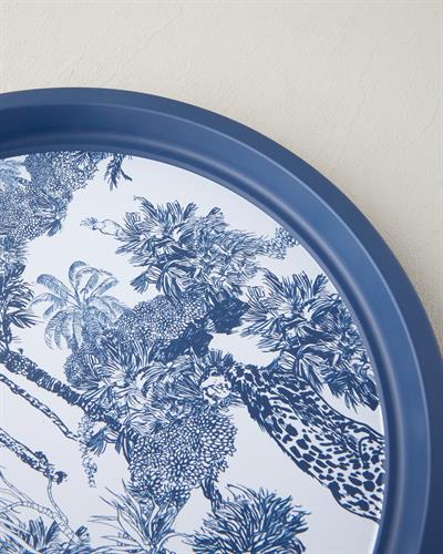 PALMS Тепсия Метал 34 см Морскосин