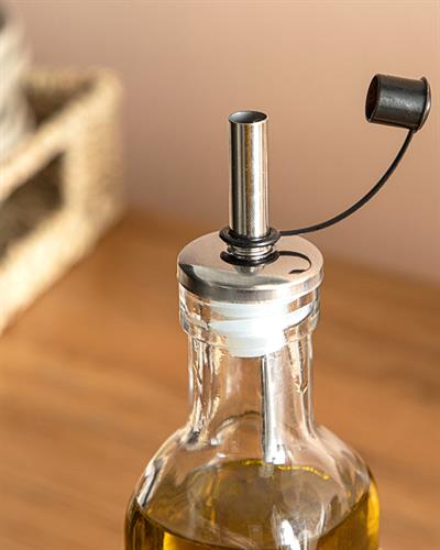 Paloma Диспенсър За Олио Ракита, Стъкло, Червено, 170 Ml