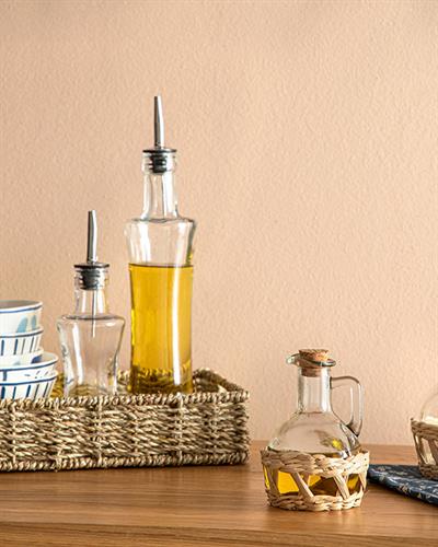 Paloma Диспенсър За Олио Ракита, Стъкло, Тъмно Синьо, 170 Ml