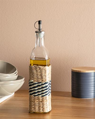 Paloma Диспенсър За Олио Ракита, Стъкло, Тъмно Синьо, 420 Ml