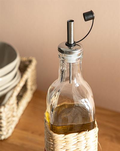 Paloma Диспенсър За Олио Ракита, Стъкло, Червено, 420 Ml