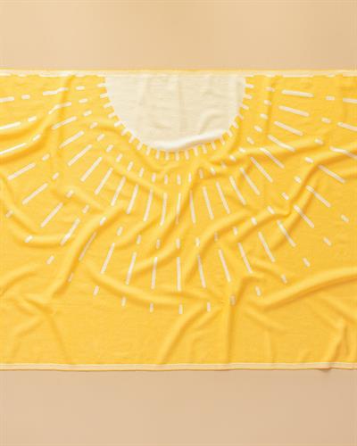 Pamuklu Пештемал С Десен, Памучен, Жълто-Бежово, 90 X 150 Cm