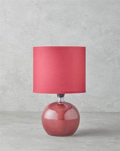 Pansy Абажур 11x11x15 см Тъмно бордо