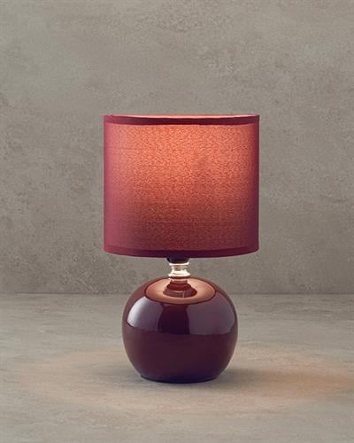 Pansy Абажур Порцелан 11x11x15 см Бордо