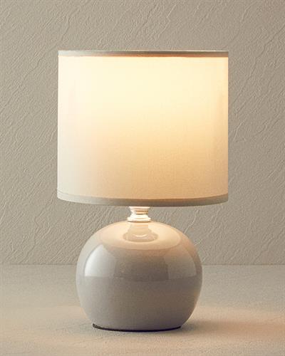 Pansy Абажур Порцелан 11x11x15 см Сив