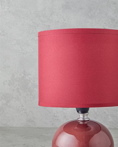 Pansy Абажур 11x11x15 см Тъмно бордо