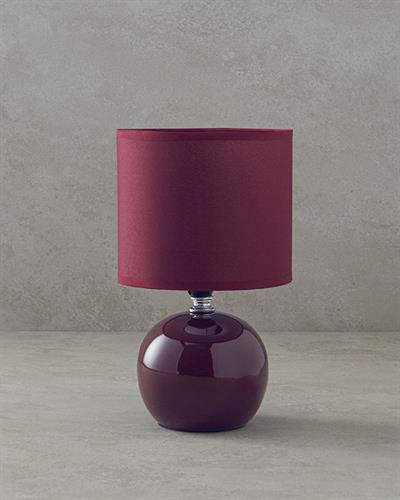 Pansy Абажур Порцелан 11x11x15 см Бордо