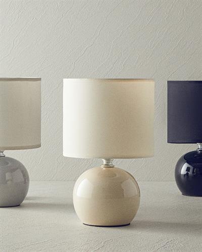 Pansy Абажур Порцелан 11x11x15 см Сив