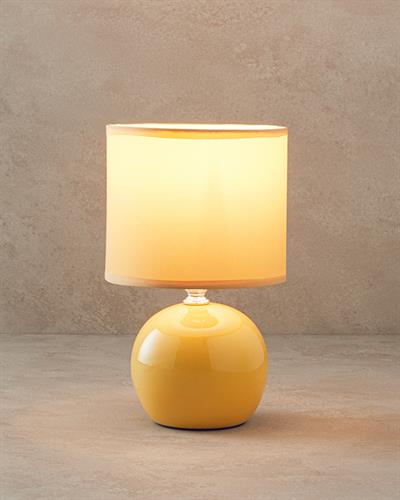 Pansy Абажур Порцелан 11x11x16 см Жълт