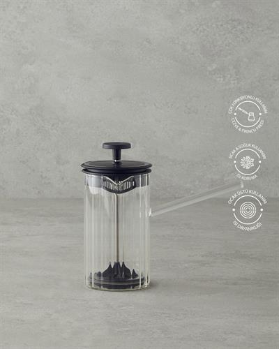 Pansy Френска Преса Боросиликат 400 мл Черен