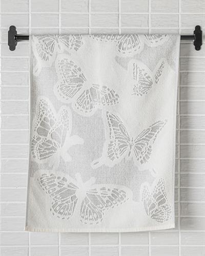 Papilions Кърпа За Лице Жакардов 50x80 см Кремав