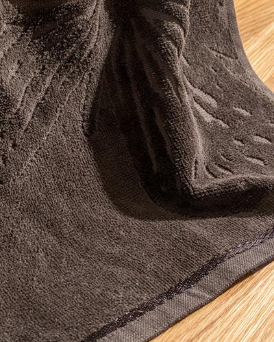 Papillion Кърпа За Ръце Жакардово кадифе 30x45 см Кафяв