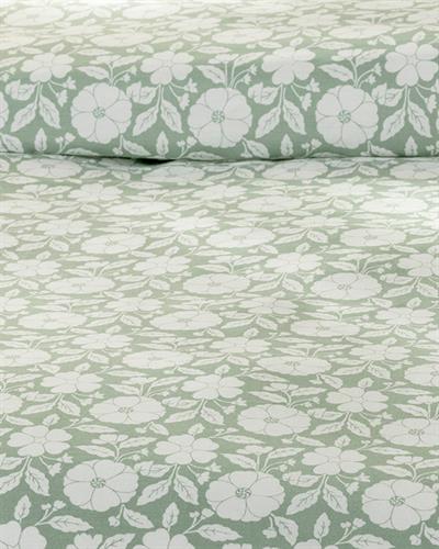 Parterre Спално Бельо Компле Единичен Размер, Памучен, Зелено, 160 X 220 Cm