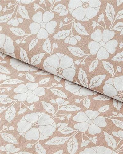 Parterre Спален Комплект Единичен Лесно за гладене 160x220 см Пепел от рози