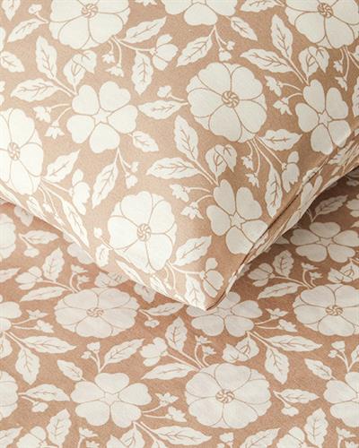 Parterre Спален Комплект Двоен Лесно за гладене 200x220 см Пепел от рози