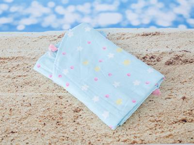 Pastel Lovers ПЛАЖНА ХАВЛИЯ Кръгла Отпечатано 150 cm Light Blue